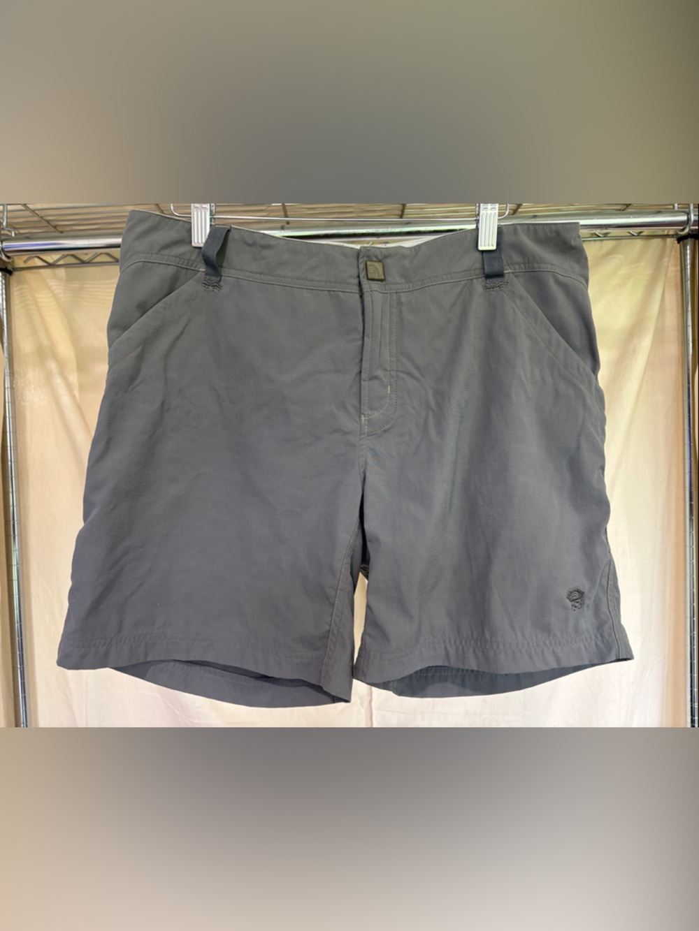 Mountain Hardwear Women's Charcoal Gray Cargo Shorts